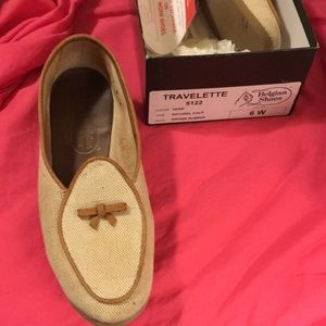 #BelgianShoes #Travelette in hemp canvas 6W